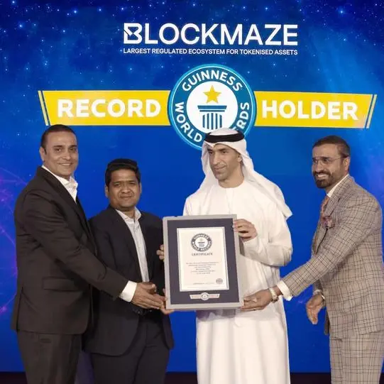 Blockmaze achieves Guinness World Records recognition as the world's most regulated blockchain ecosystem