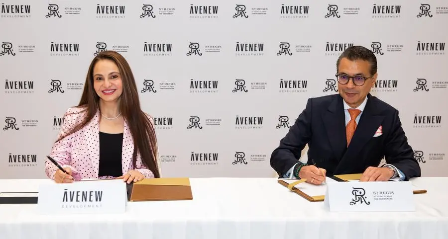 AVENEW Development signs with Marriott International to bring St. Regis Residences to Dubai Islands