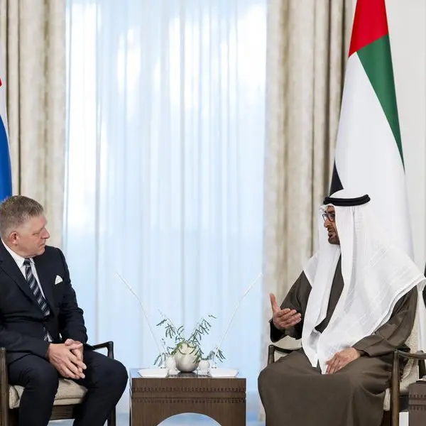 UAE President, Prime Minister of Slovakia discuss bilateral ties