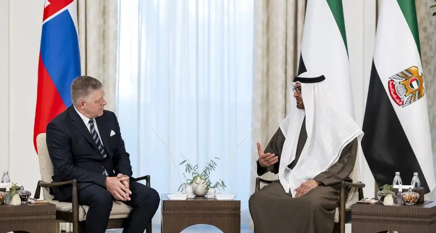 UAE President, Prime Minister of Slovakia discuss bilateral ties