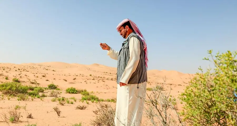 Environment Agency – Abu Dhabi disperses 6.5mln native seeds using drones