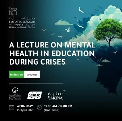 Emirates Scholar Center for Research and Studies holds “Mental Health in Education During Crises” webinar