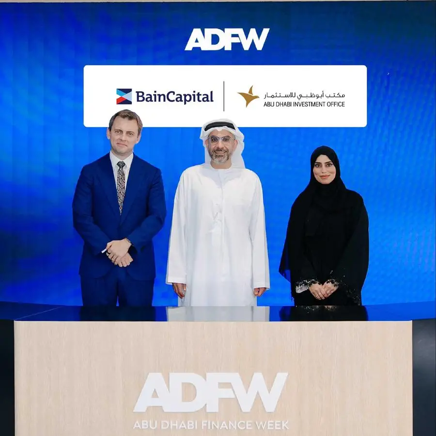 Abu Dhabi Investment Office partners with Bain Capital