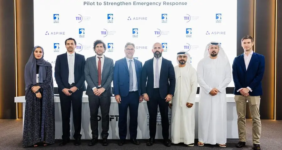 مشروع مبتكر بين أدنوك ومعهد الابتكار التكنولوجي وأسباير لتعزيز قدرات الاستجابة للطوارئ