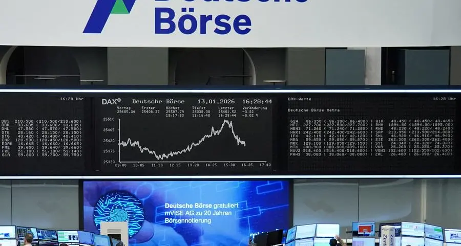 European shares hit record high on utility, healthcare gains