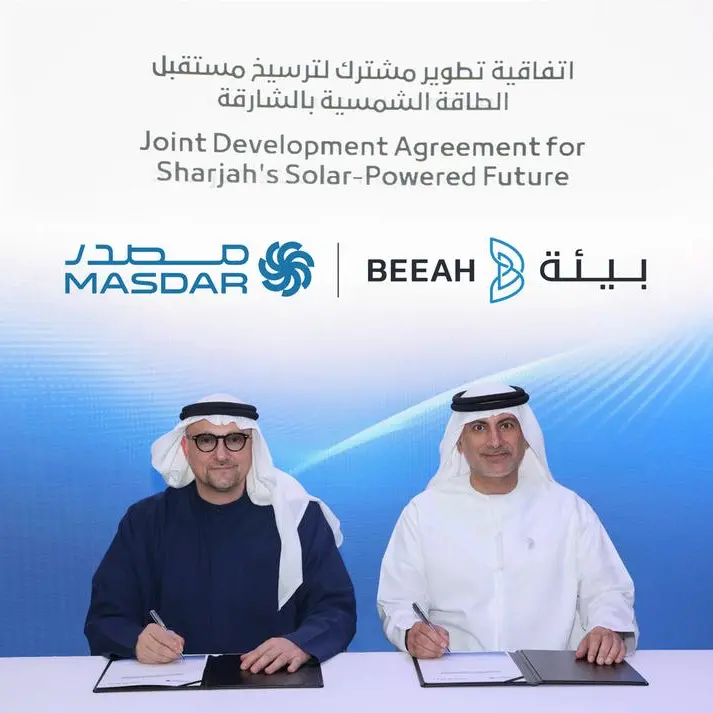 BEEAH and Masdar to jointly develop utility-scale solar projects in Sharjah