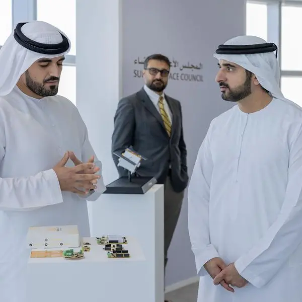Hamdan bin Mohammed explores future of space sector with leading UAE-based startups