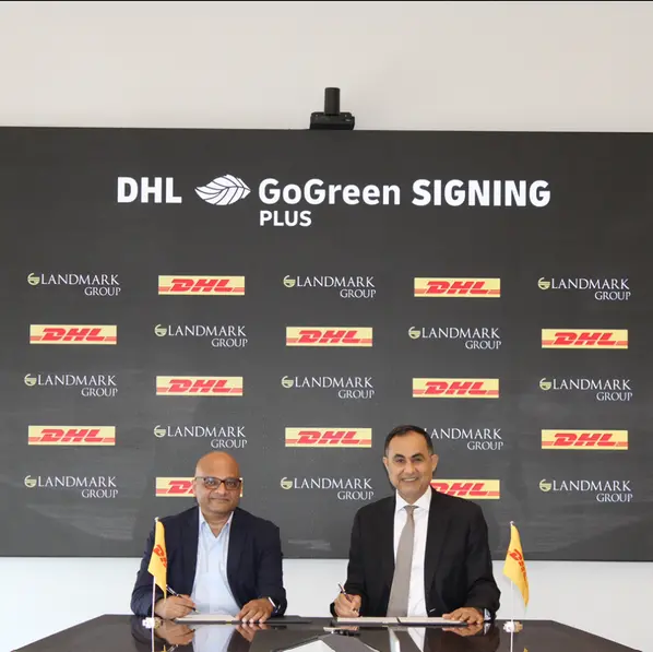 DHL Express and Landmark Group partner to decarbonise regional supply chains