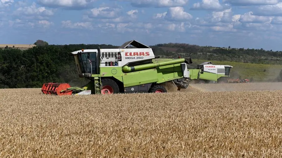 Wheat, corn, soybeans fall; set for weekly losses