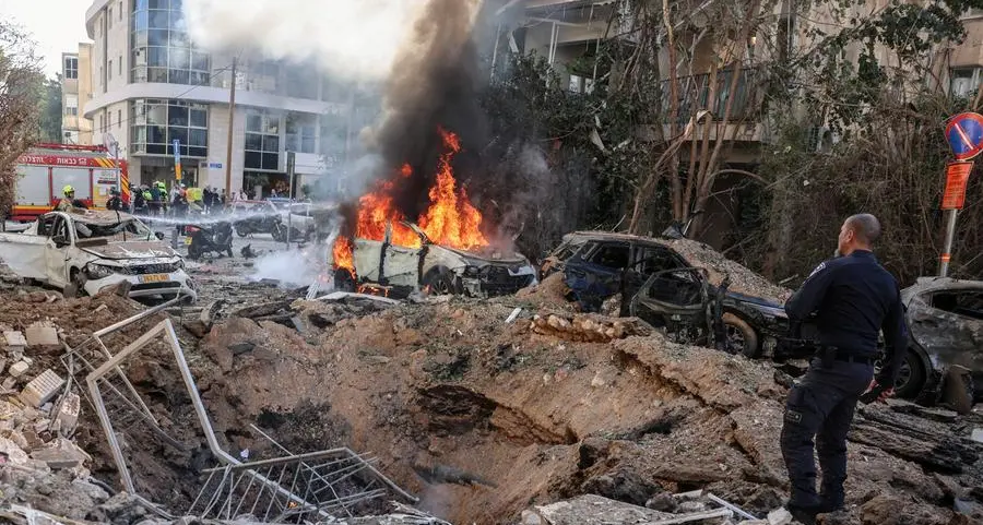 Iran pours missiles into Israel and mocks Trump's talk of joint control of strait