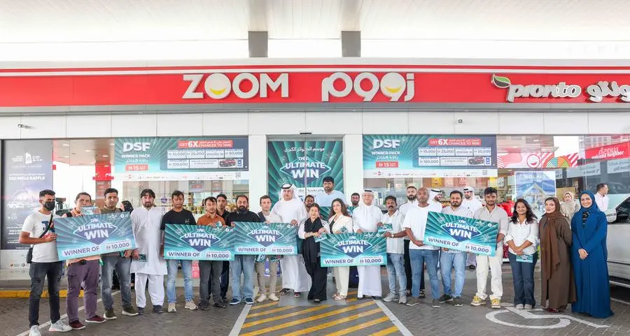 مجموعة اينوك تقدّم جوائز بقيمة 3.5 مليون درهم لـ 192 فائزاً في حملتها الرقمية المتكاملة خلال الدورة الحادية والثلاثين لمهرجان دبي للتسوق