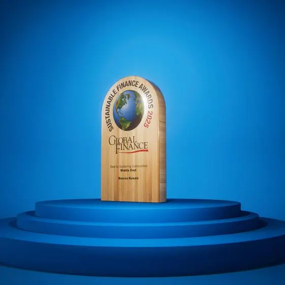 Boursa Kuwait recognized by Global Finance for its outstanding financial leadership in community sustainability