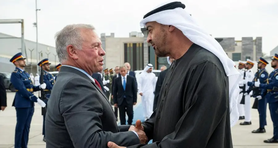 UAE President sends letter to King of Jordan regarding bilateral ties