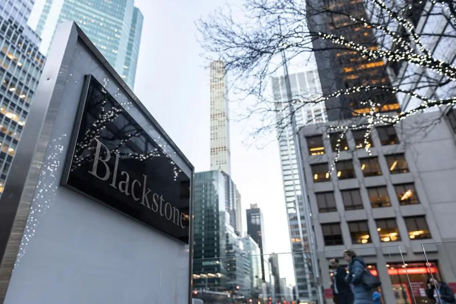 FILE PHOTO: Blackstone Group headquarters in New York City, U.S., January 18, 2023. REUTERS/Jeenah Moon. , Reuters