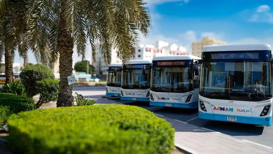 Over 1.9mln passengers use public buses in Ajman during H1