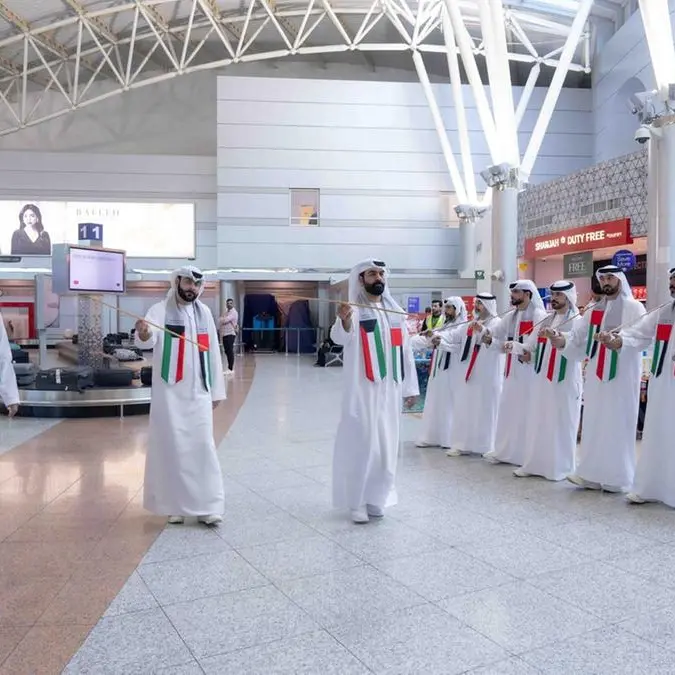 مطار الشارقة يرحّب بالمسافرين الكويتيين احتفاءً بالعلاقات الإماراتية الكويتية