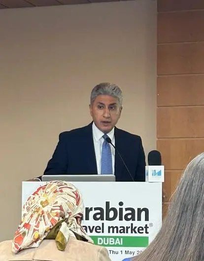 Sherif Fathy, Egypt's Minister of Tourism and Antiquities at ATM 2025 in Dubai