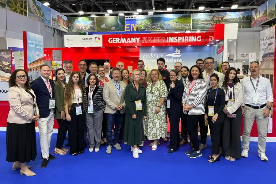 German delegation at ATM 2025. Image Courtesy: GNTO