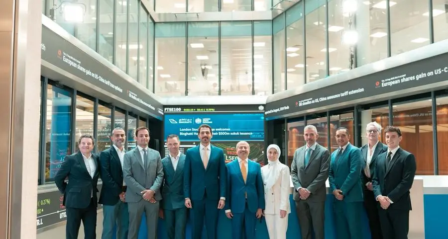 بن غاطي القابضة تحتفل بإدراج صكوك بقيمة 500 مليون دولار أمريكي في بورصة لندن