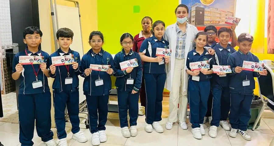 Thumbay Dental Hospital collaborates with Ajman Private Education Affairs Office to launch oral health screening drive