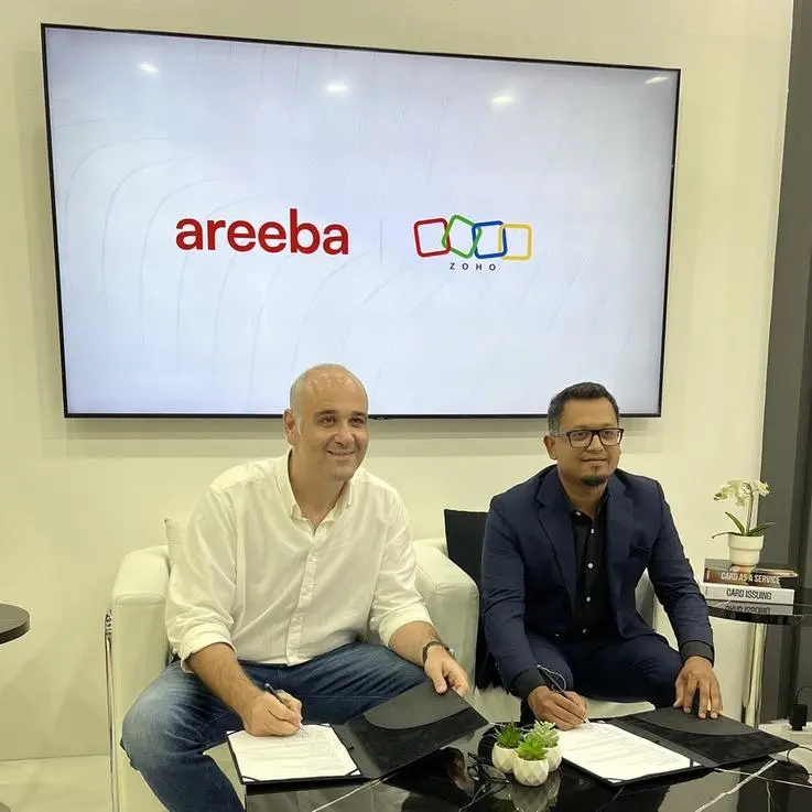 Zoho and areeba announce $5mln strategic partnership to empower businesses across the Middle East