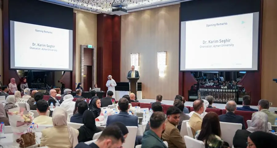 جامعة عجمان تكرّس ريادتها البحثية في النسخة التاسعة من يوم البحث العلمي وتستعرض مشاريع طلابية مبتكرة عبر مختلف التخصصات