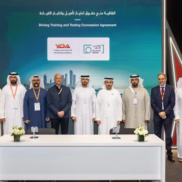 The Integrated Transport Centre signs concession agreement with Yas Driving Academy