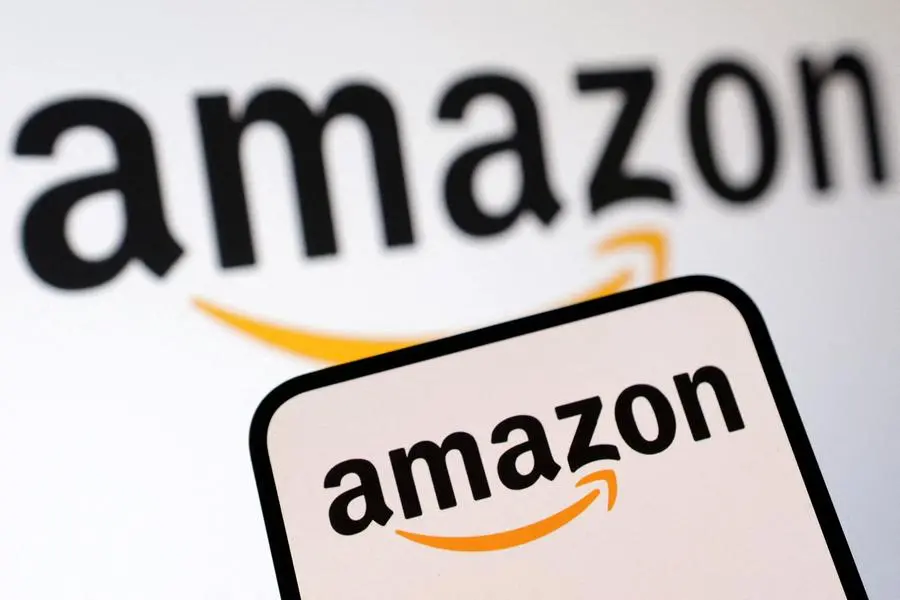 FILE PHOTO: Amazon logo is seen in this illustration taken February 11, 2025. REUTERS/Dado Ruvic. , Reuters