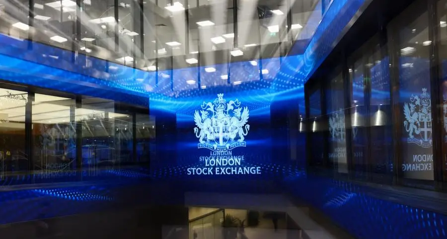 London stocks fall after Trump issues tariff threat; Beazley hits record high