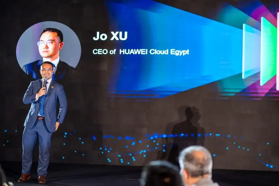 Jo Xu, CEO of Huawei Cloud Egypt. Image Courtesy: Huawei