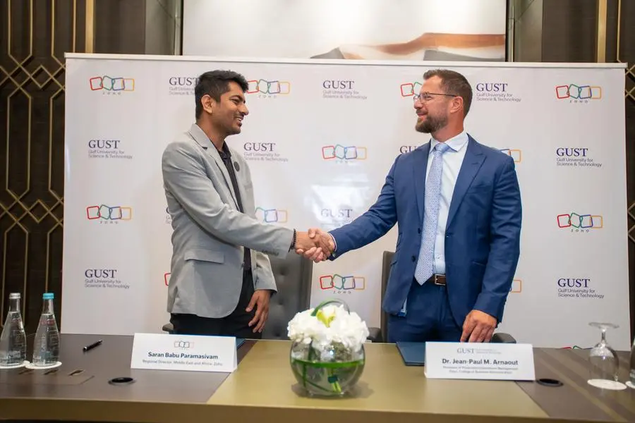 This partnership was announced on the sidelines of Zoholics Kuwait. Image Courtesy: Zoho