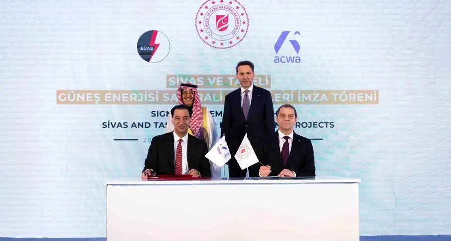Acwa signs IA Key Terms with the Ministry of Energy of the Republic of Türkiye and PPA Key Terms with EÜAŞ
