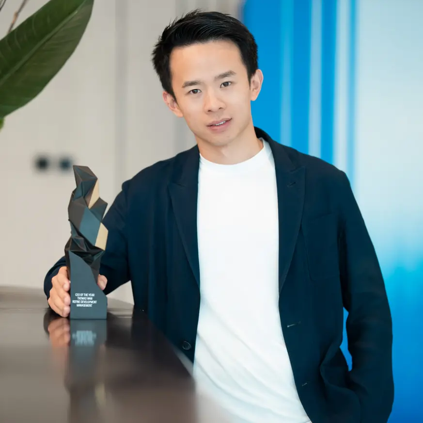 Thomas Wan honoured as CEO of the Year after growing Refine beyond AED 43bln in project portfolio valuation