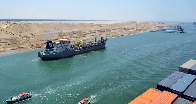 Sounion oil tanker successfully towed through Suez, canal authority says