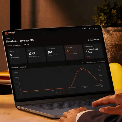 Dubai PR Agency Cameo launches CoverageIQ to measure the business impact of press coverage