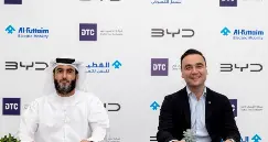 تاكسي دبي تطلق 200 مركبة أجرة كهربائية بالكامل من طراز \"بي واي دي سيل\" في دبي بالتعاون مع الفطيم للتنقل الكهربائي