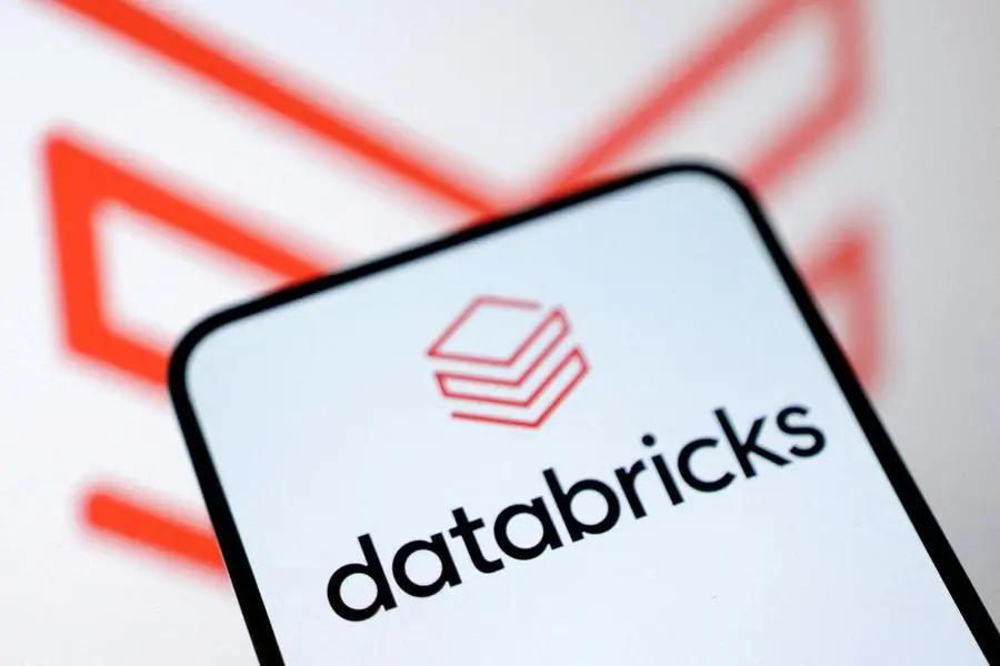 FILE PHOTO: Databricks logo is seen in this illustration taken December 17, 2024. REUTERS/Dado Ruvic/Illustration. , Reuters