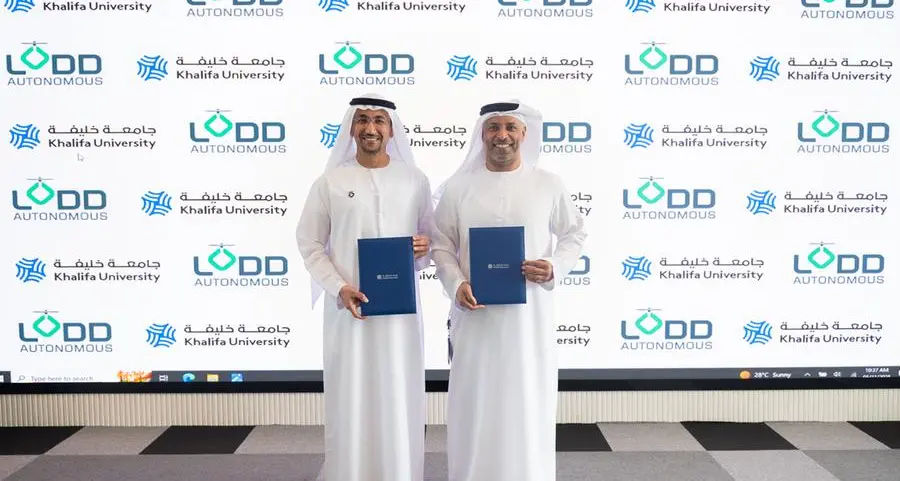 جامعة خليفة وشركة \"لود أوتونومس\" توقعان مذكرة تفاهم للتعاون في تطوير الجيل التالي من تكنولوجيات الطيران