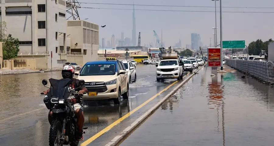 Record rainfall across UAE