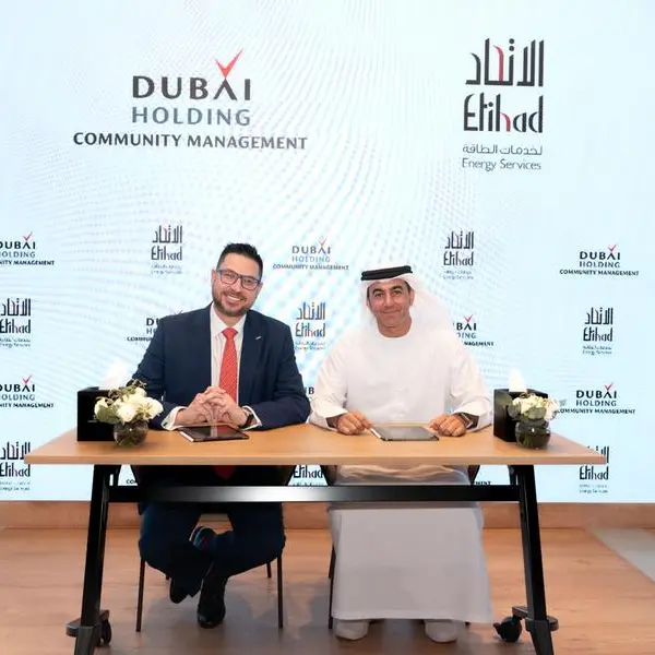 دبي القابضة لإدارة المجمعات و\"الاتحاد إسكو\" توقعان اتفاقية لتعزيز كفاءة الطاقة في مجمعات دبي السكنية
