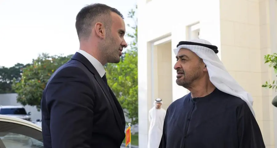 UAE President and Montenegro Prime Minister discuss cooperation and regional developments
