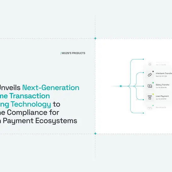 MOZN unveils next-generation Real-Time Transaction Screening technology
