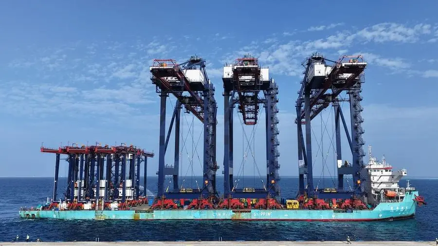 Noatum Ports Safaga Terminal - Egypt receives STS, RTG cranes