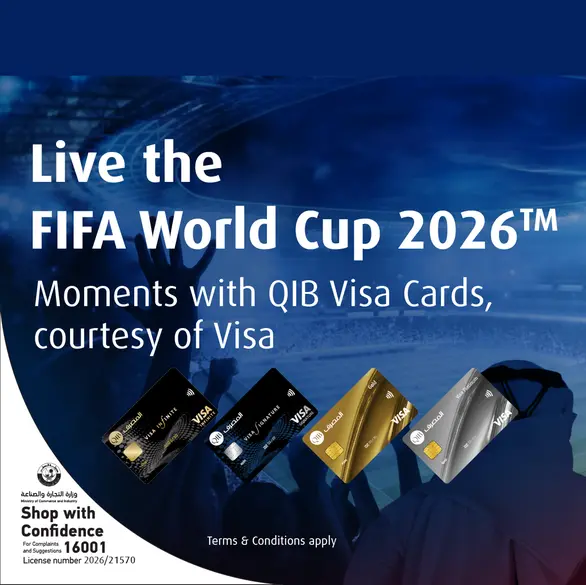 QIB launches exclusive FIFA World Cup 2026 experience, courtesy of Visa