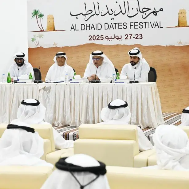 غرفة الشارقة تعلن إطلاق الدورة التاسعة من مهرجان الذيد للرطب في 23 يوليو المقبل