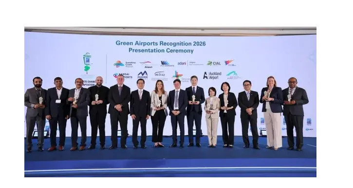 ACI Asia-Pacific & Middle East announces recognised airports of Green Airports Recognition 2026