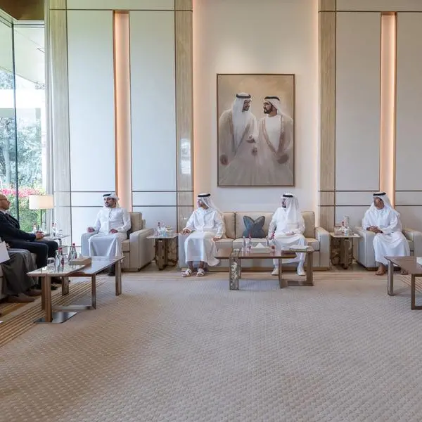 Maktoum bin Mohammed meets with CEO of Siemens Energy