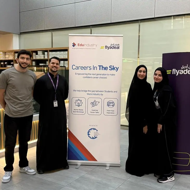 Flyadeal provides career talks to 30 saudi students on fact-finding visit to airline headquarters
