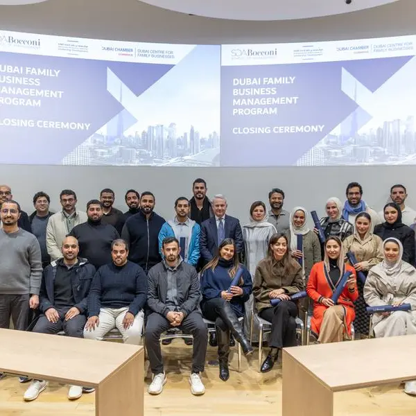 مركز دبي للشركات العائلية في \"غرف دبي\" يدرب منتسبي برنامج دبي لإدارة الشركات العائلية في كلية بوكوني الإيطالية