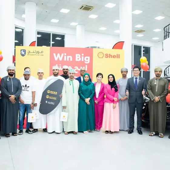 Shell Oman partners with Oneroad Automotive to give away 2 Forthing cars as part of its Win Big campaign